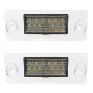 ZESTAW LAMPEK LED DO TABLICY REJESTRACYJNEJ, AUTOTUNE, DO AUDI A3 I 8L, AUDI A4 B5 SEDAN / KOMBI - Lampy tylne - miniaturka - grafika 1