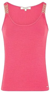 Morgan damski top DUA różowy TS, Fluorescencyjny róż, S - Koszulki i topy damskie - miniaturka - grafika 1