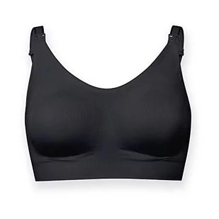 Medela damski biustonosz Ultimate Bodyfit, bezszwowy biustonosz do ciąży, czarny, średni - Biustonosze - miniaturka - grafika 1
