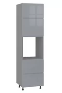 Meble kuchenne - Rimini Słupek Dps2-60-220 Hk-Xs_Modern Szary Połysk - miniaturka - grafika 1