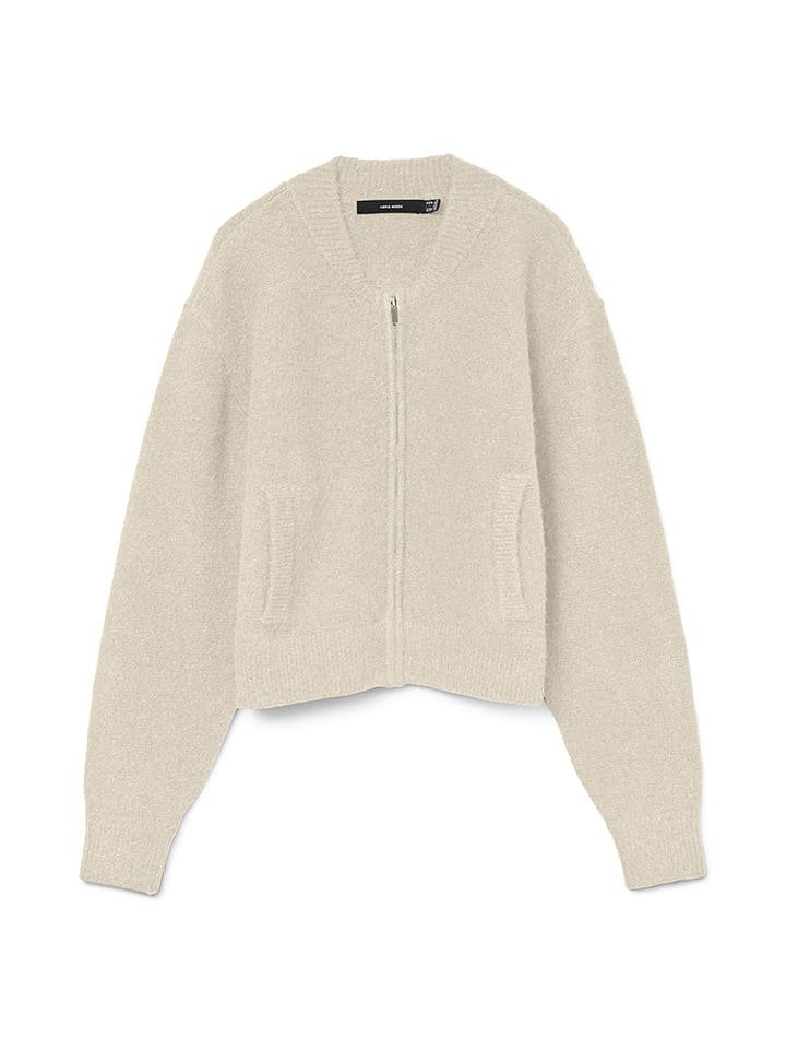Vero Moda Kardigan w kolorze beżowym