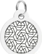 Odblaski i adresówki - Collar WAUDOG Smart ID Adresówka Dla Psa Geometria 25mm - miniaturka - grafika 1