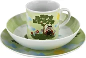 Miseczki i talerzyki dla dzieci - Lubiana Zestaw naczyń dla dzieci Biedronki porcelanowy - miniaturka - grafika 1