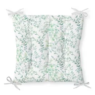 Poduszki na krzesła - Poduszka na krzesło z domieszką bawełny Minimalist Cushion Covers Delicate Greens, 40x40 cm - miniaturka - grafika 1