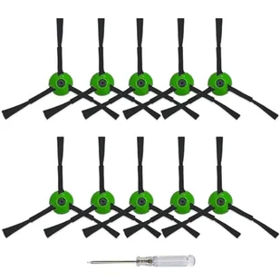 10 Pack Replacement Side Brushes Compatible with iRobot Roomba i & j & e Series All Models, Edge-Sweeping Brushes Accessories for i1+/i2+/i3+/i4+/i5+/i6+/i7+/i8+/j6+/j7+/j8+/e5/e6 Robot Vacuum - Akcesoria do robotów sprzątających - miniaturka - grafika 1