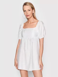 Sukienki - Glamorous Sukienka letnia TM0567 Biały Regular Fit - grafika 1