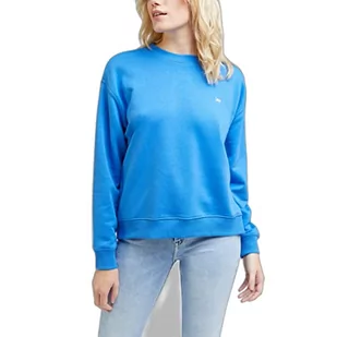 Lee Damska bluza z okrągłym dekoltem SWS, Ferris, X-Small, czerwony, XS - Bluzy damskie - miniaturka - grafika 1