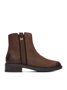 MEXX Botki CEO-MX/032C-WI23 Brązowy - Botki damskie - miniaturka - grafika 1