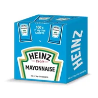 Majonezy i dressingi - HEINZ majonez saszetki 16gx100 - miniaturka - grafika 1