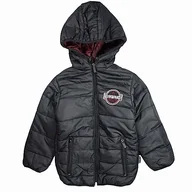 Kurtki i płaszcze dla chłopców - Eleven Paris Parka z kapturem, czarny, 6 lat - miniaturka - grafika 1