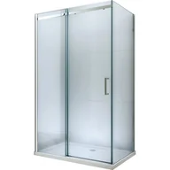 Kabiny prysznicowe - Mexen Omega kabina prysznicowa rozsuwana 140x90 cm, transparent, chrom - 825-140-090-01-00 - miniaturka - grafika 1