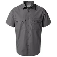 Koszulki sportowe męskie - Koszula męska Craghoppers Kiwi Short Sleeved Shirt Rozmiar: XXL / Kolor: szary - miniaturka - grafika 1
