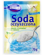 Dodatki do ciast w proszku - GELLWE SODA OCZYSZCZONA CYTRYNOWA 70G - miniaturka - grafika 1