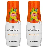Syropy i koncentraty owocowe - 2x SODASTREAM SYROP KONCENTRAT LIPTON ICE TEA BRZOSKWINIA SOK DO WODY - miniaturka - grafika 1