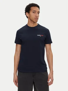 Tommy Jeans T-Shirt Dna Graphic DM0DM20815 Granatowy Regular Fit - Koszulki męskie - miniaturka - grafika 1