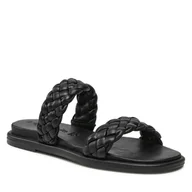 Klapki i japonki damskie - Tamaris Klapki 1-27113-28 Black 001 - miniaturka - grafika 1