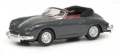 Samochody i pojazdy dla dzieci - Schuco Porsche 356 Cabrio  Grey 1:87 452644200 - miniaturka - grafika 1