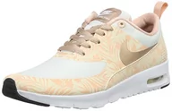 Koszulki i topy damskie - Nike Unisex Air Max Thea Print Gs 834320-100 Low-Top, beżowy - Beżowy 834320 100-36 EU - miniaturka - grafika 1