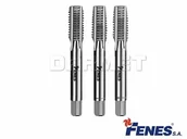 Gwintowniki - Gwintownik ręczny do gwintu metrycznego zwykłego, komplet 3 szt. (RM ≤ 800), ISO-529 HSS - M18 - FENES - miniaturka - grafika 1