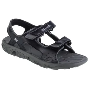 Sandały Columbia Youth Techsun Vent Sandal 1594631010 czarne - Buty dla dziewczynek - miniaturka - grafika 1
