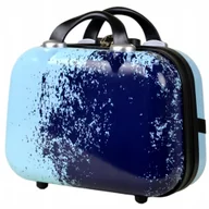 Walizki - NOWOWŚĆ 2024 ROK ! Kuferek podróżny kosmetyczka firmy SunBag model DeepBlue - miniaturka - grafika 1