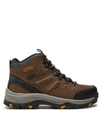 Botki męskie - Skechers Trapery Pelmo 64869/KHK Brązowy - miniaturka - grafika 1