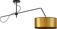 Lampy sufitowe - Lampa wisząca Lumes Złota regulowana lampa wisząca glamour - EX242-Rima - miniaturka - grafika 1