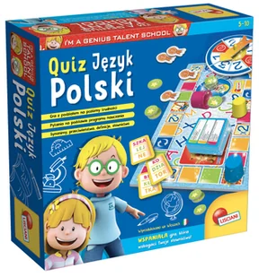 Lisciani Giochi Mały Geniusz Quiz Język polski - Gry planszowe - miniaturka - grafika 5