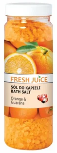 Fresh Juice orange & guarana sól do kąpieli 700g - Kosmetyki do kąpieli - miniaturka - grafika 2