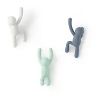 Wieszaki do szafy - Ścienne plastikowe haczyki zestaw 3 szt. Buddy – Umbra - miniaturka - grafika 1