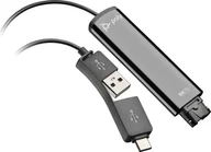Akcesoria do słuchawek - HP DA75 USB to QD Adapter - miniaturka - grafika 1