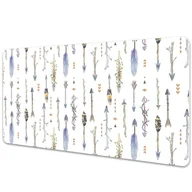Podkładki na biurko - Duża podkładka na biurko Boho strzały 120x60 cm - miniaturka - grafika 1
