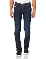 Spodnie męskie - bugatti Spodnie męskie, niebieski, 35W / 36L - miniaturka - grafika 1