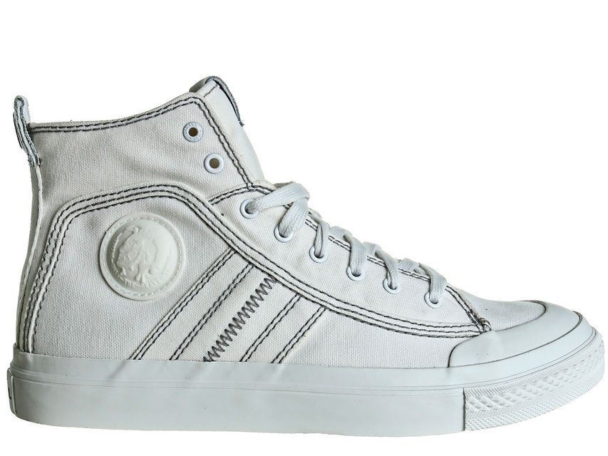 Diesel, Trampki męskie, białe, rozmiar 42,5