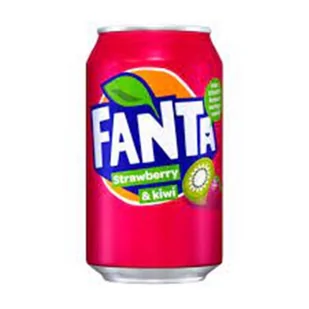 IMPORT FANTA A.STRAWBERRY+KIWI 330ML Zgrzewka 24 sztuki - Soki i napoje niegazowane - miniaturka - grafika 1