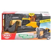 Samochody i pojazdy dla dzieci - Simba Maszyna Budowl Dzw/swi 25x9x13 Kopar Volv - miniaturka - grafika 1