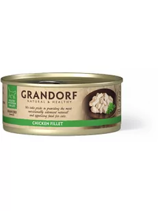 GRANDORF Grandorf Chicken Breast Karma Dla Kotów Pierś z Kurczaka 70 g - Mokra karma dla kotów - miniaturka - grafika 1
