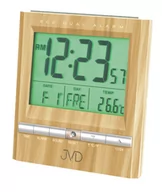 Zegary - JVD Budzik Termometr dwa alarmy DCF77 RB92.4 Budzik Termometr dwa alarmy DCF77 RB92.4 - miniaturka - grafika 1