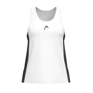 Damski podkoszulek Head CLUB 25 TECH Tank Top Women Navy/White S - Koszulki sportowe damskie - miniaturka - grafika 1