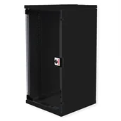 Tuning komputera - akcesoria - ROLINE 26.21.0195 stojak 12U Szafa wisząca Czarny 26.21.0195 - miniaturka - grafika 1
