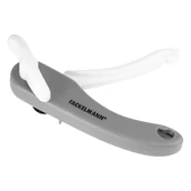 Korkociągi i otwieracze - Szaro-biały otwieracz do konserw Fackelmann Food & More - miniaturka - grafika 1