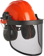Akcesoria BHP - Climax SAFETY HELMET WITH NET AND EAR MUFFLES 437 - miniaturka - grafika 1