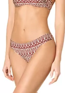 Stroje kąpielowe - goldenpoint Bikini damski kostium kąpielowy, średni krój, majtki Ashram, brązowy, S - miniaturka - grafika 1