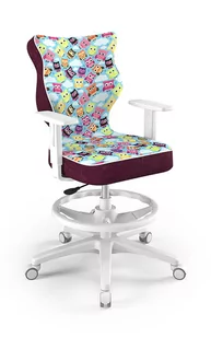 Fotel biurowy, krzesło biurowe Krzesło młodzieżowe, Entelo, Duo biały, Storia 32, rozmiar 6 WK+P - Fotele i krzesła biurowe - miniaturka - grafika 1