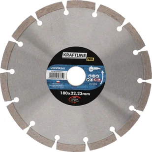 Tarcza diamentowa segmentowa 180 x 22,23 mm KRAFTLINE PRO - Tarcze do pił - miniaturka - grafika 1