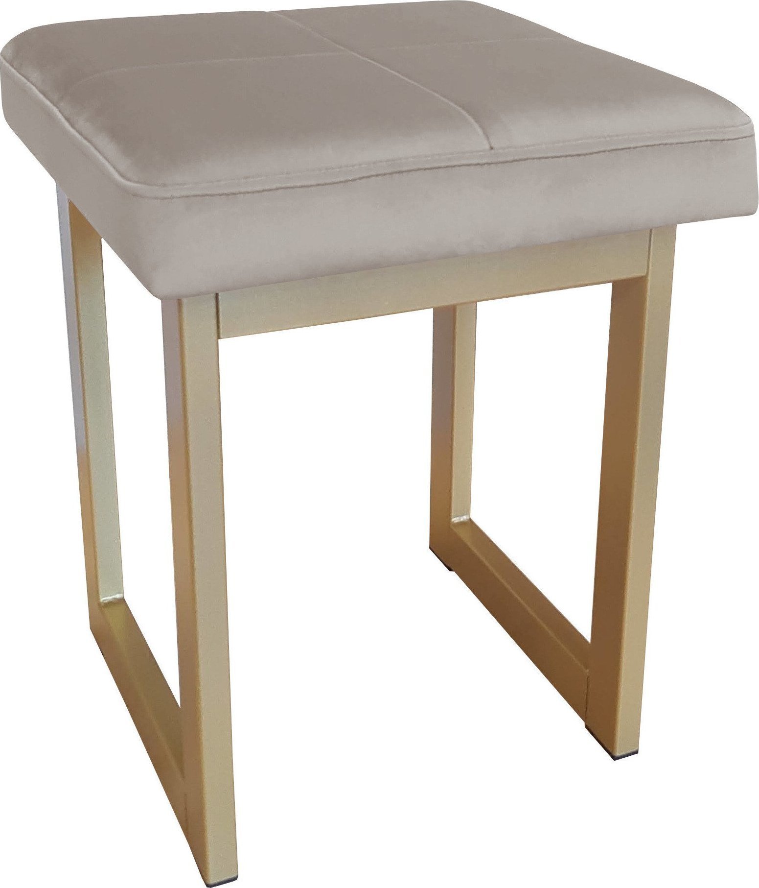 Atos TABORET SOLID 45cm STOŁEK LOFT podstawa złota MG09