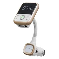 Transmitery FM - BLOW Transmiter FM, BT + ładowarka 2,1A WHITE 74-129# WHITE - miniaturka - grafika 1
