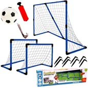 Piłka nożna - Bramka Piłkarska Duża 2w1 do Piłki Nożnej 180x120 - miniaturka - grafika 1