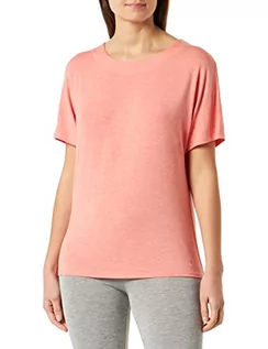 Koszulki i topy damskie - Triumph Damska koszulka termiczna Mywear Top SSL od piżamy, Orange - Light Combination, 46 - grafika 1