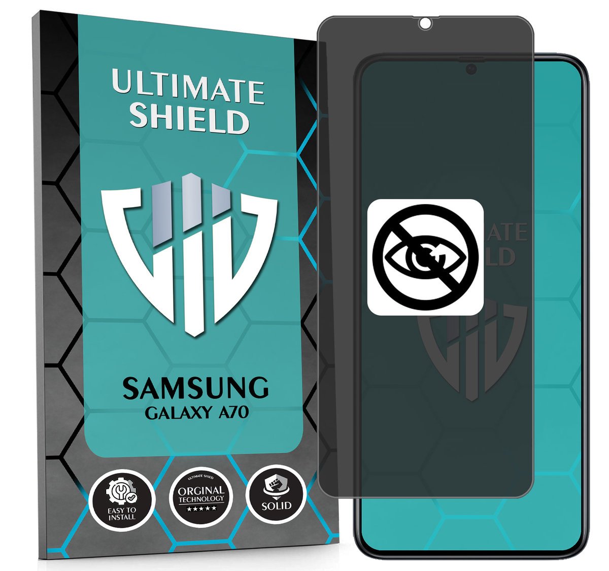 NAJLEPSZA FOLIA 5D ANTYSZPIEGOWSKA DO SAMSUNG GALAXY A70 HYDROŻELOWA MATOWA